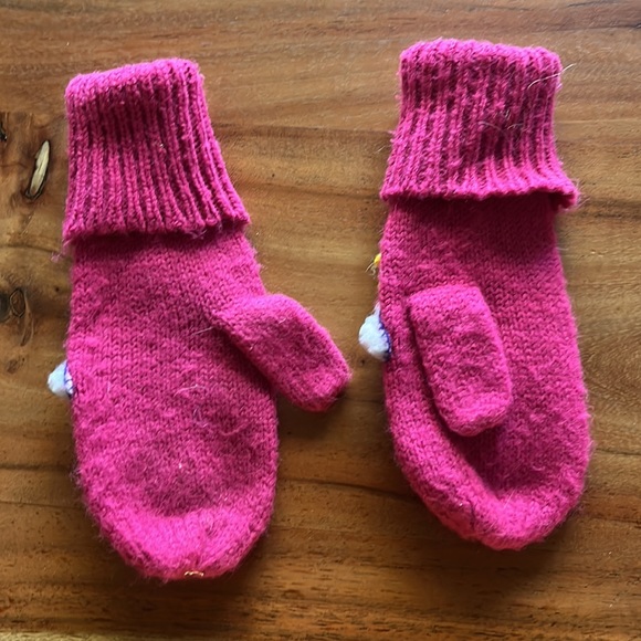 Vintage kitten mittens - Picture 2 of 2